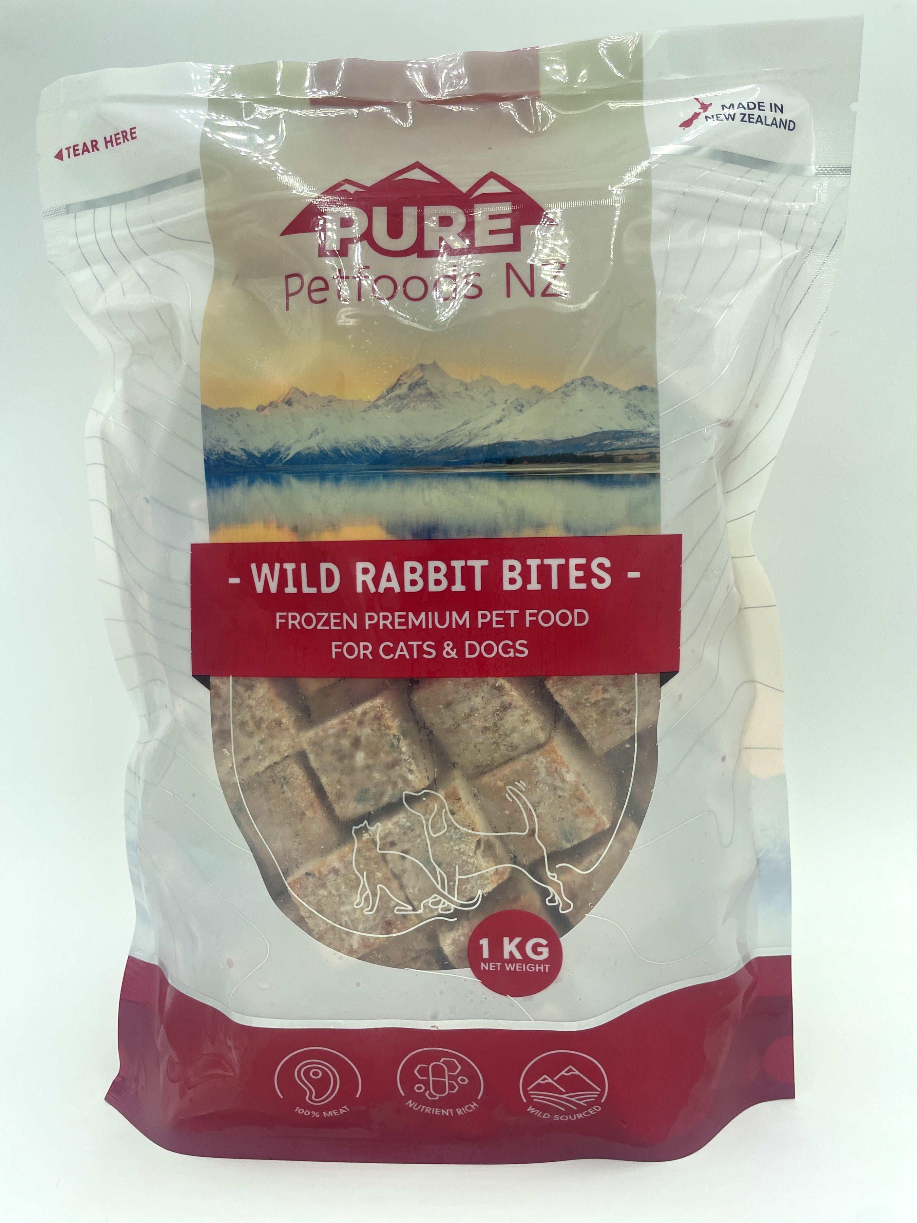Wild Rabbit Mix Bites - 9kg – Pure Petfoods NZ
