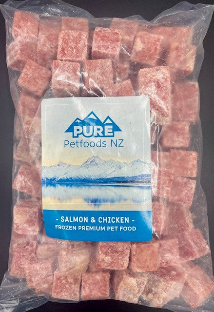 Salmon & Chicken Bites- 1kg
